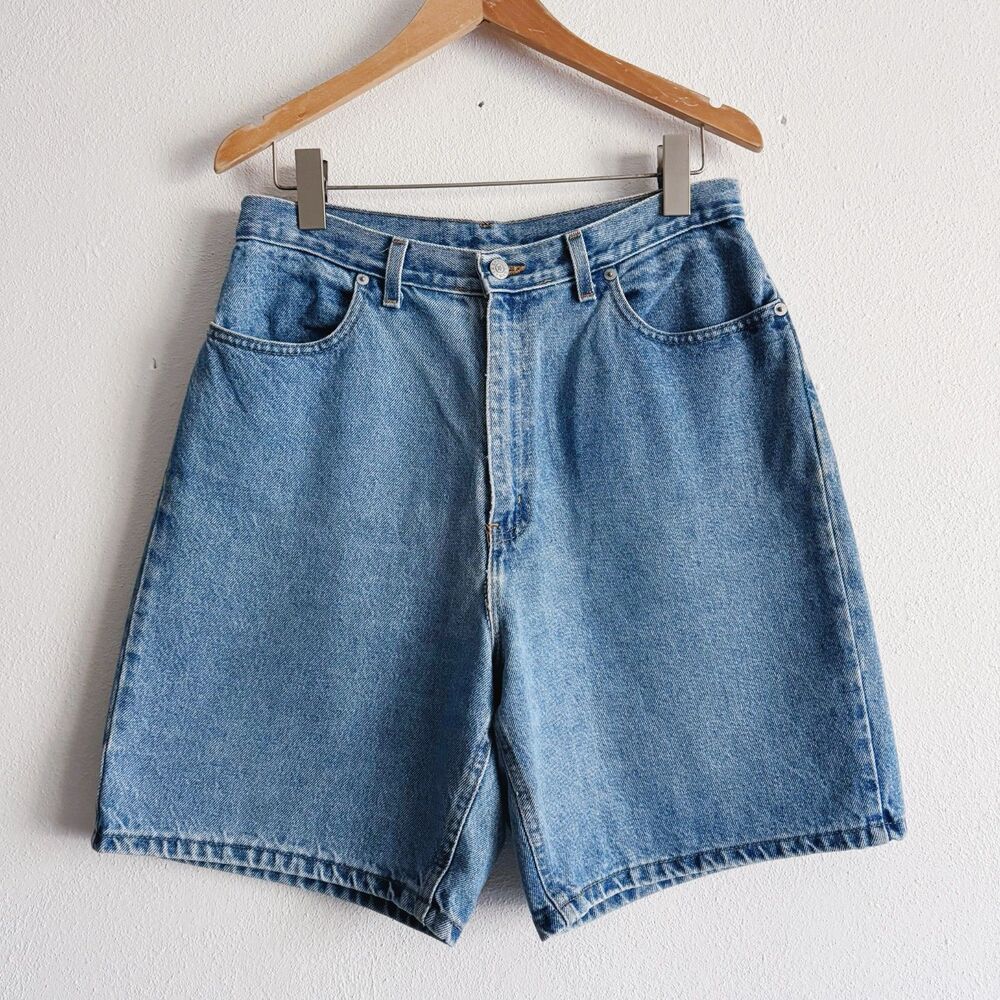 90s vintage jean shorts